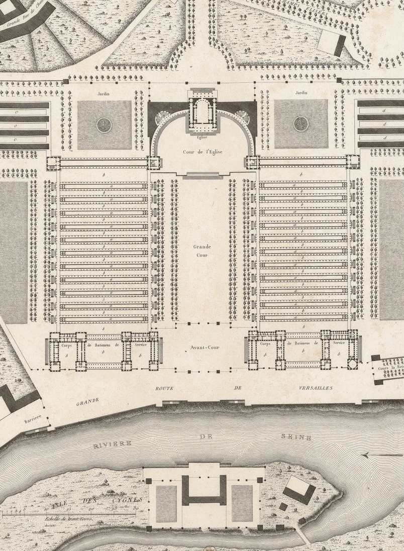 Le Gouaz, Projet Hôtel-Dieu, 1787 Le Gouaz, Projet Hôtel-Dieu, 1787