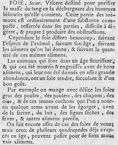 Gissey, Foie, 1750 Gissey, Foie, 1750