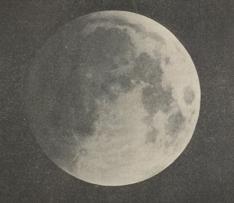 Quénisset, Éclipse de Lune, 1910 Quénisset, Éclipse de Lune, 1910