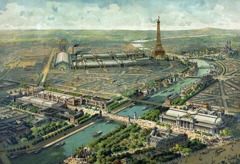 Vue panoramique de l'Exposition universelle de 1900 Vue panoramique de l'Exposition universelle de 1900