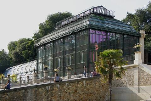 Les serres du Jardin des plantes